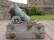 Cannon in grounds of Culzean castle.